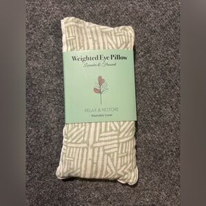 Weighted Eye Pillow , Lavender &Flaxseed NWT!